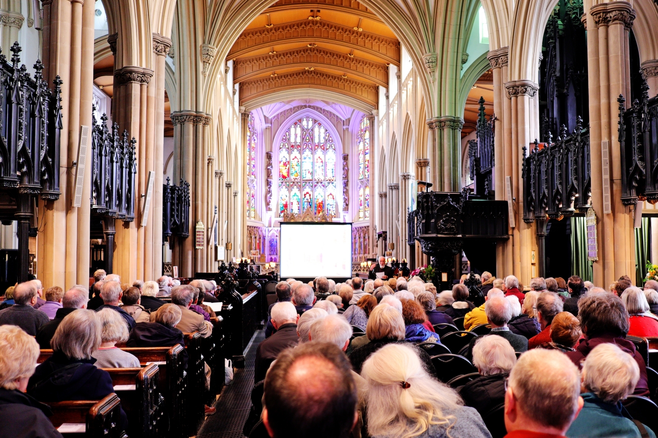 Lecture at Leeds Minster